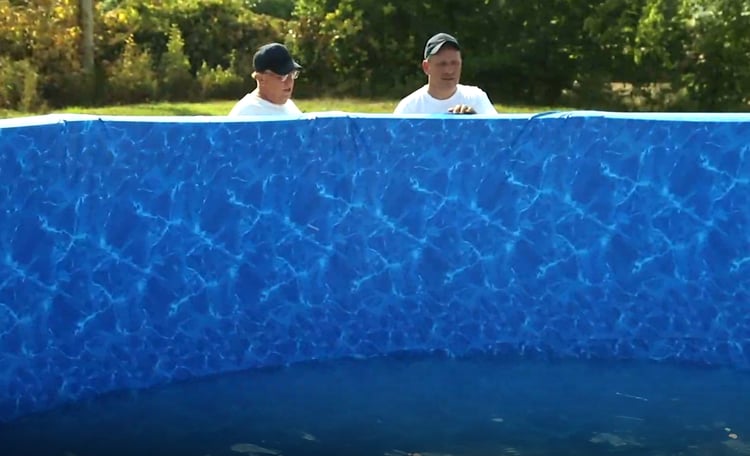 installing pool liner